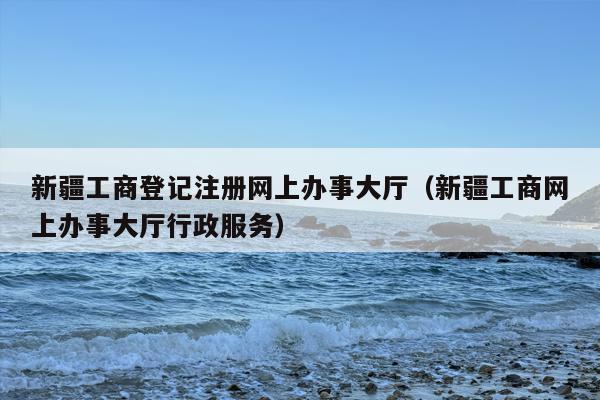 新疆工商登记注册网上办事大厅（新疆工商网上办事大厅行政服务）