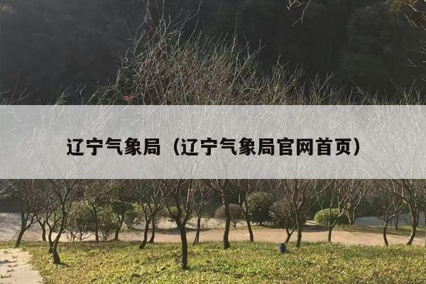 辽宁气象局（辽宁气象局官网首页）