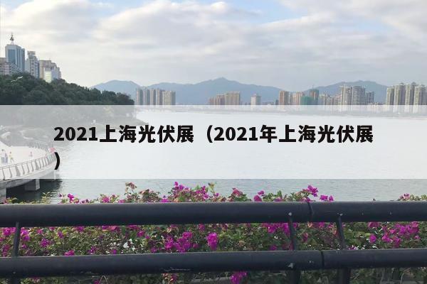 2021上海光伏展（2021年上海光伏展）