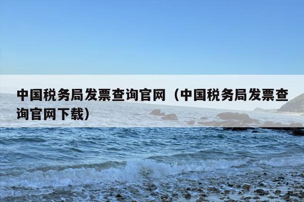 中国税务局发票查询官网（中国税务局发票查询官网下载）