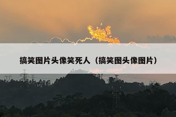 搞笑图片头像笑死人（搞笑图头像图片）