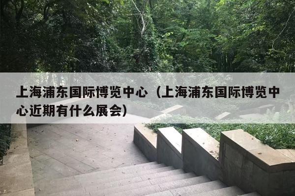 上海浦东国际博览中心（上海浦东国际博览中心近期有什么展会）